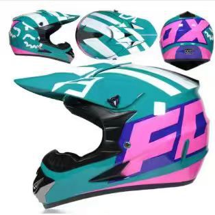 TrailShield Pro Full-Face Motocross Helmet with Extended Visor and Reinforced Chin Guard