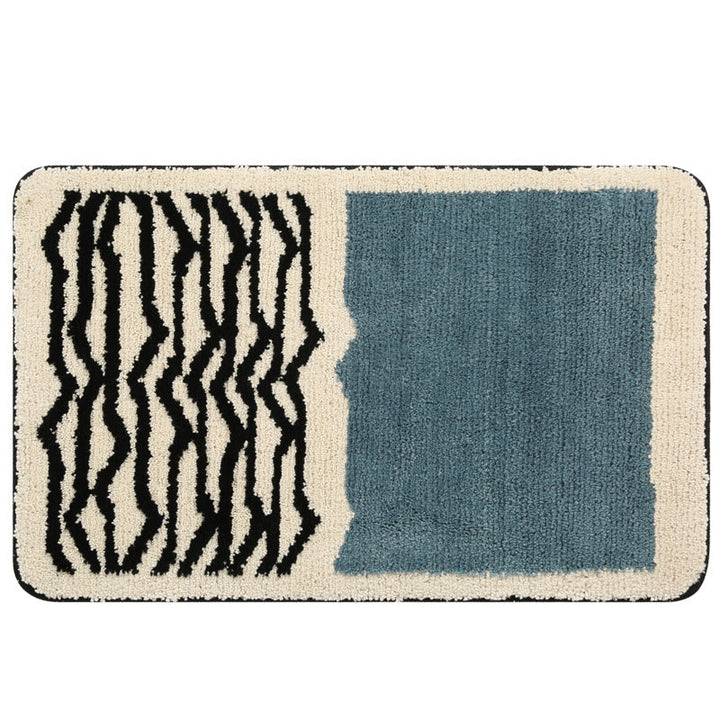 Premium Textured Bathroom Floor Mat with Non-Slip Backing