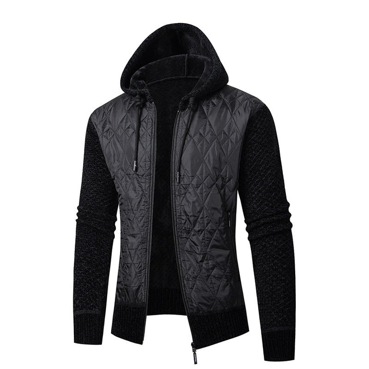 Konstantin | Mens Hooded Jacket with Padding and Teddy Lining — Warm Puffer in 3 Colors M–3XL | Westmere