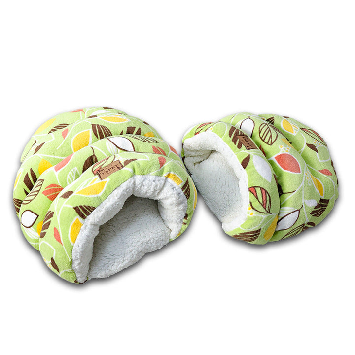 Plush Fleece Foot Warmers - Cozy Indoor Booties for Women