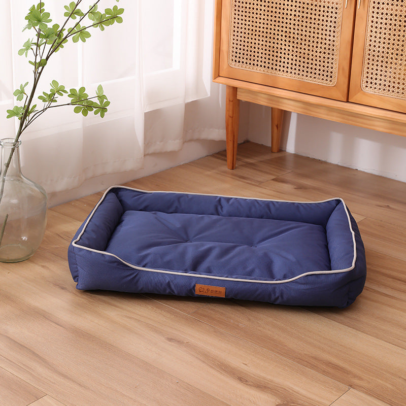 Premium Waterproof Comfort Pet Bed with Removable Cover