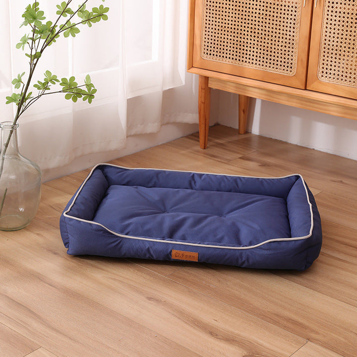 Premium Waterproof Comfort Pet Bed with Removable Cover