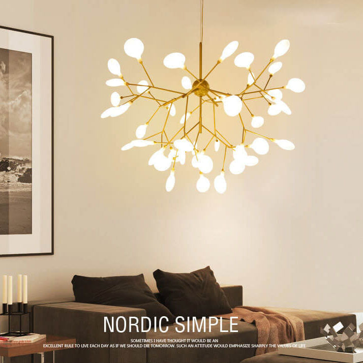 Modern Metal Branches 27/36 Light LED Candelabras