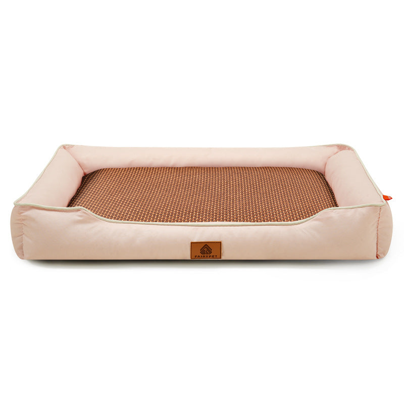 Premium Waterproof Comfort Pet Bed with Removable Cover