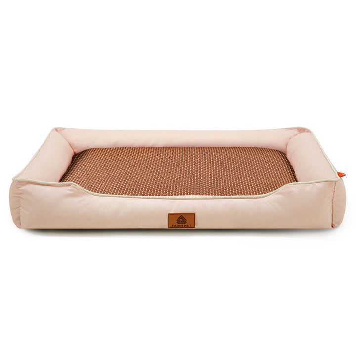 Premium Waterproof Comfort Pet Bed with Removable Cover