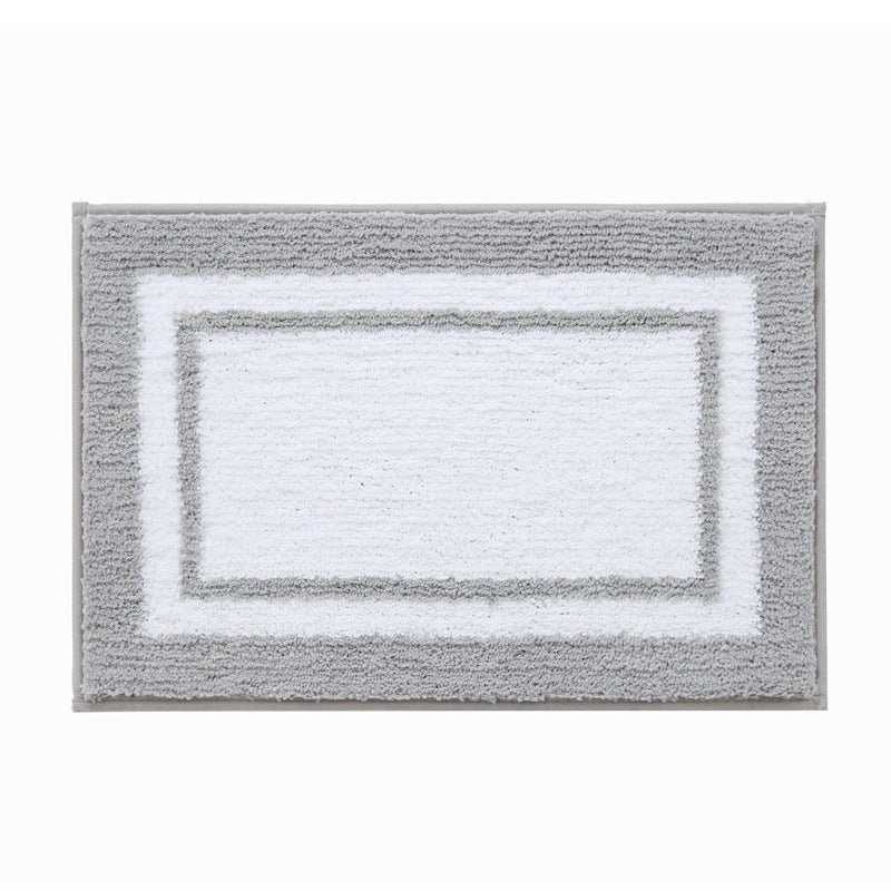 Premium Plush Bathroom Floor Mat with Non-Slip Backing