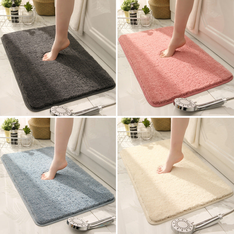 Luxe Plush Bath Mat with Non-Slip Backing
