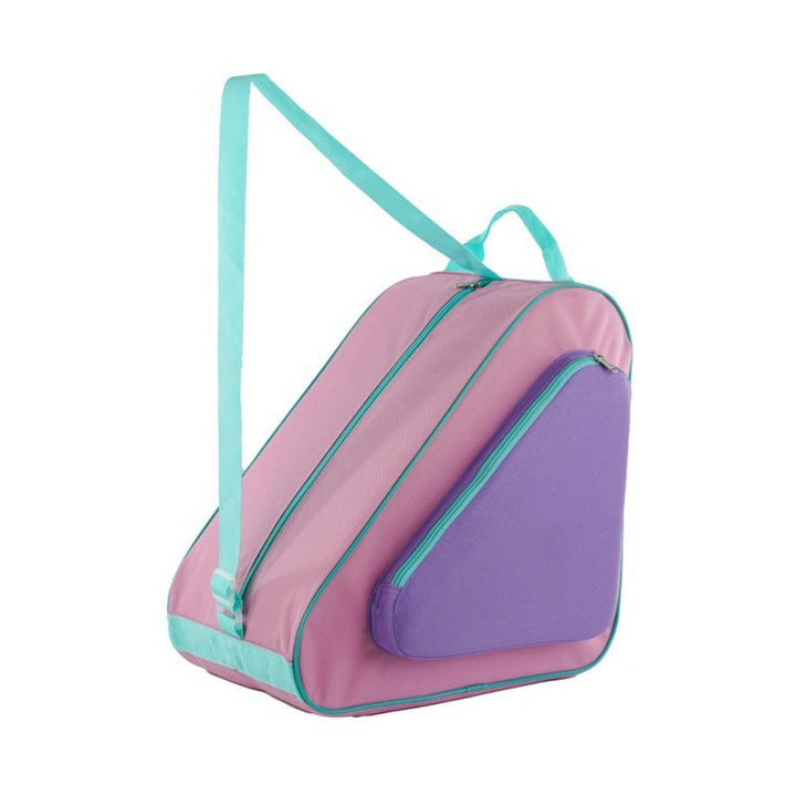 Geometric Triangle Crossbody Bag - Modern Design with Adjustable Straps