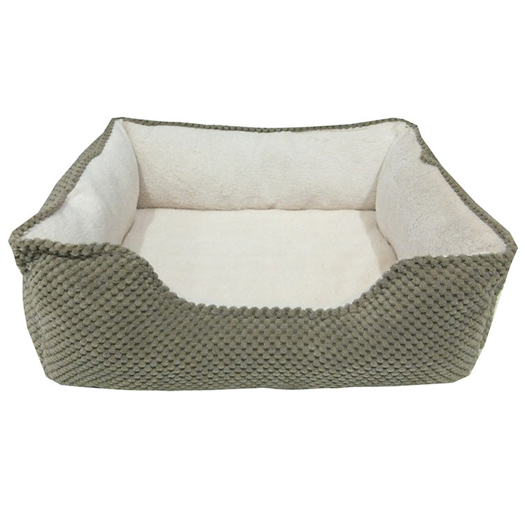 Cozy Nest Pet Bed - Plush Comfort for Dogs and Cats