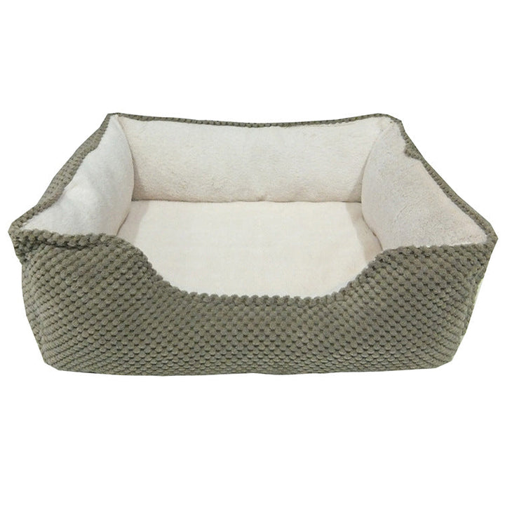 Cozy Nest Pet Bed - Plush Comfort for Dogs and Cats