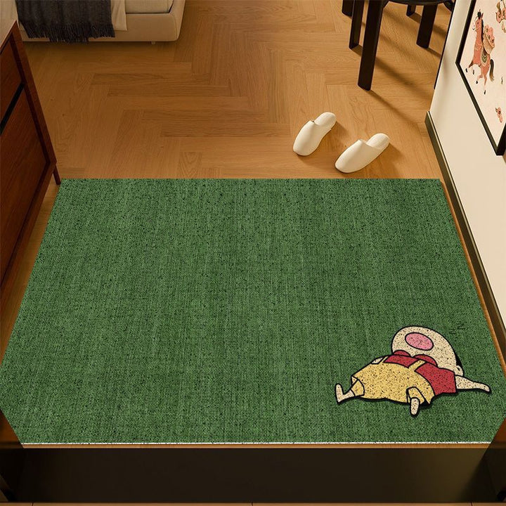 Playful Illustration Entry Mat - Durable Decorative Floor Mat