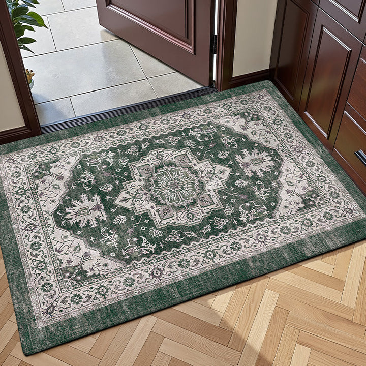 Classic Persian-Inspired Floor Rug for Living Rooms and Bedrooms