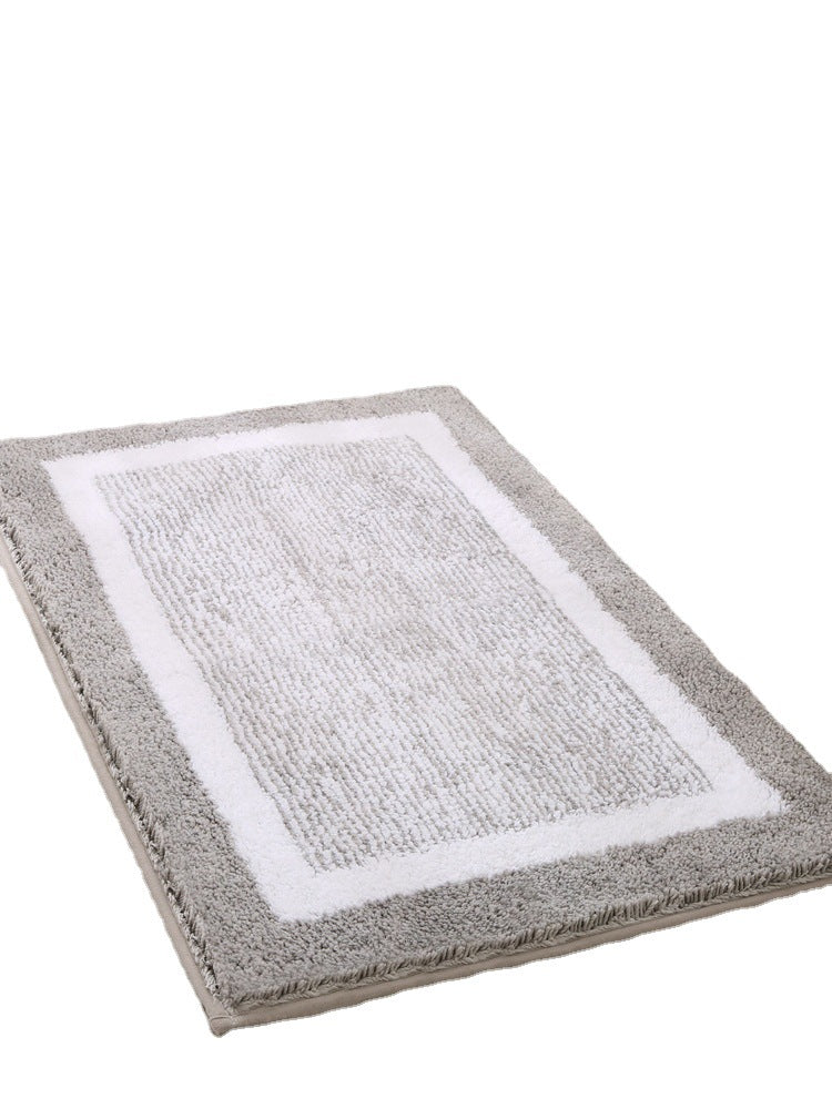Premium Plush Bathroom Floor Mat with Non-Slip Grip