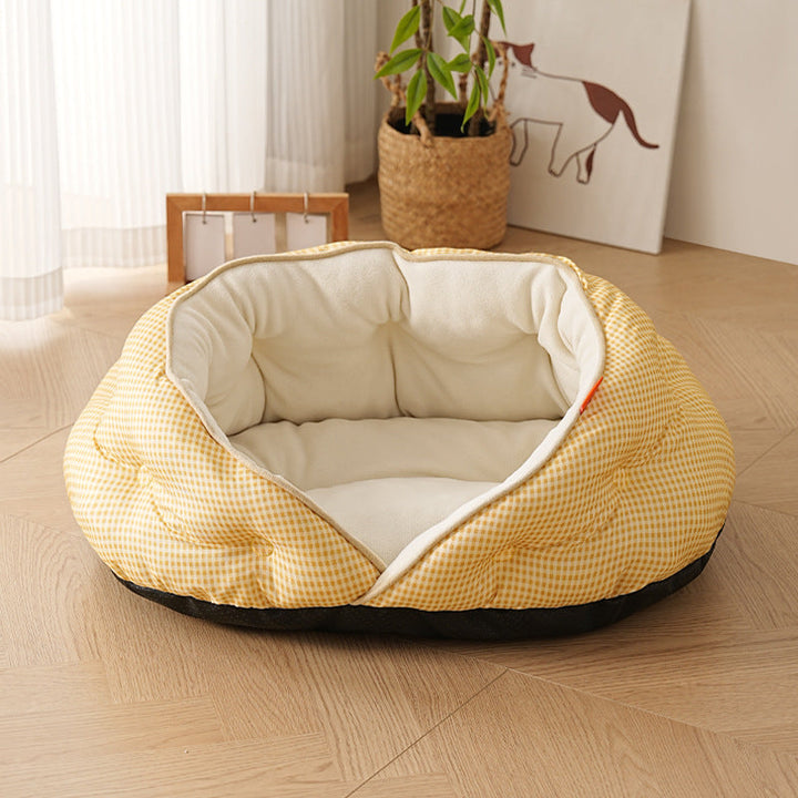 Premium Plush Orthopedic Pet Nest Bed - Soft Comfort for Dogs