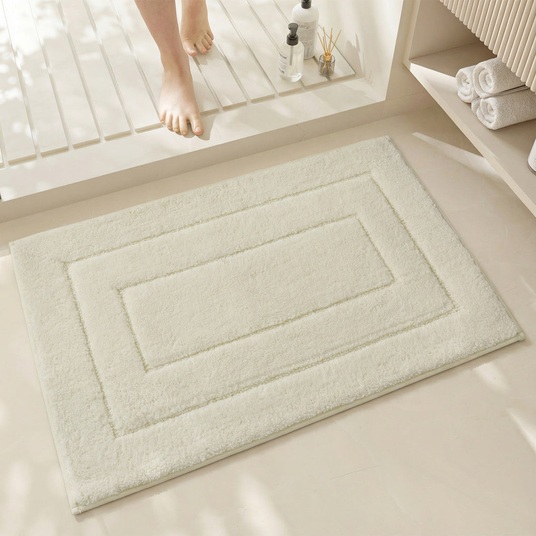 Premium Microfiber Bath Mat with Non-Slip Base