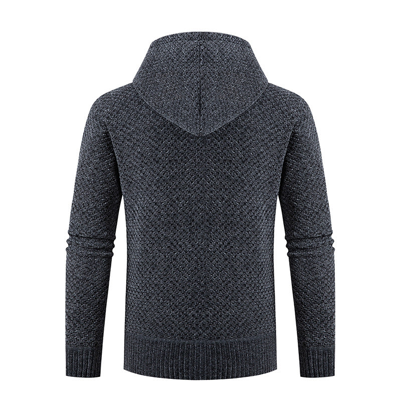 Konstantin | Mens Hooded Jacket with Padding and Teddy Lining — Warm Puffer in 3 Colors M–3XL | Westmere