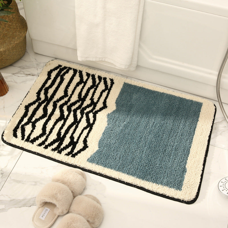Premium Textured Bathroom Floor Mat with Non-Slip Backing