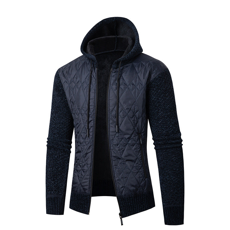 Konstantin | Mens Hooded Jacket with Padding and Teddy Lining — Warm Puffer in 3 Colors M–3XL | Westmere
