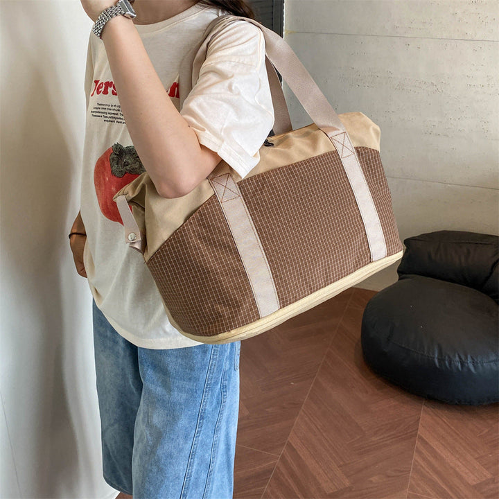 Weekender Convertible Carry Tote - Water-Resistant Travel Bag