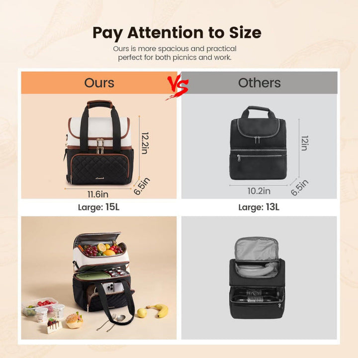 Premium Insulated Meal Backpack with Multiple Storage Compartments