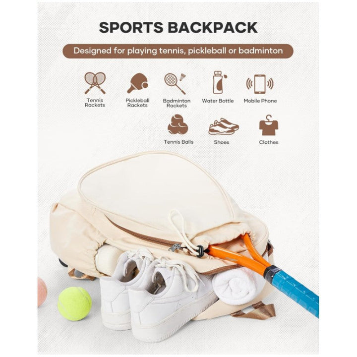 Court Pro Tennis Equipment Backpack - Durable Racket Storage