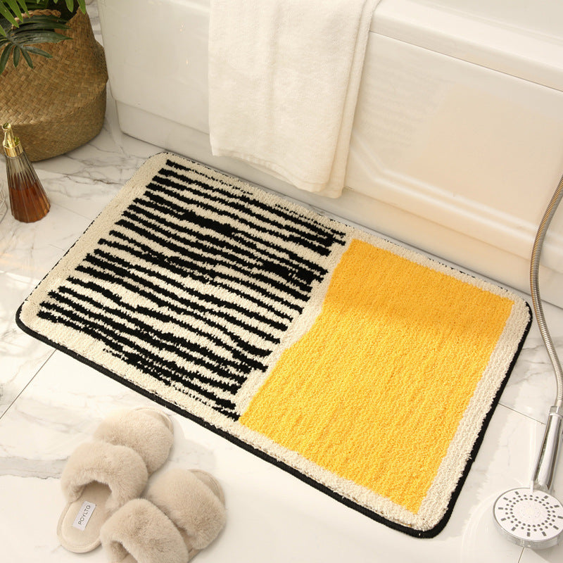 Premium Textured Bathroom Floor Mat with Non-Slip Backing