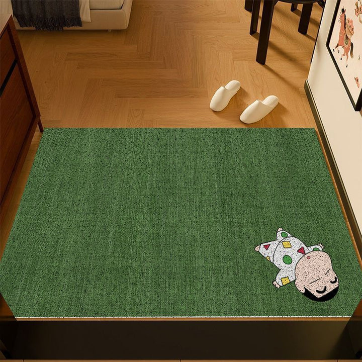 Playful Illustration Entry Mat - Durable Decorative Floor Mat