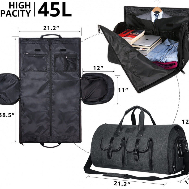 Premium Multi-Pocket Travel Duffle Bag with Adjustable Strap