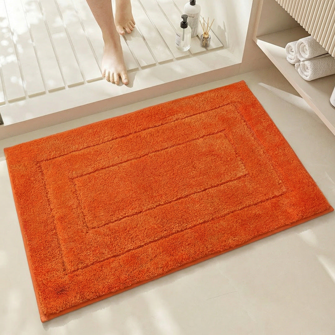 Premium Microfiber Bath Mat with Non-Slip Base