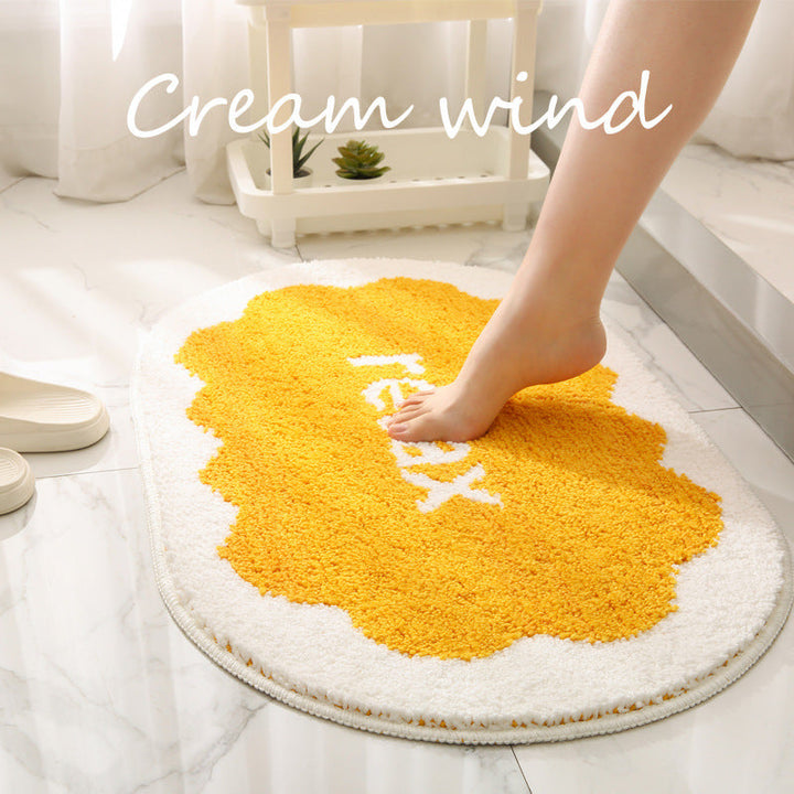Cloud Relax Plush Bath Mat - Soft Non-Slip Bathroom Rug