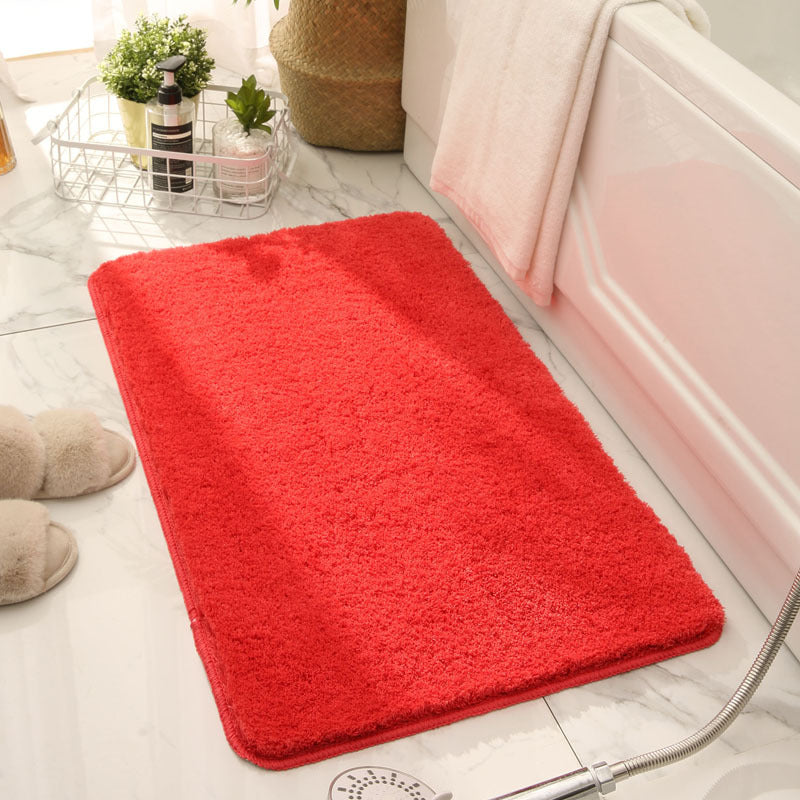 Luxe Plush Bath Mat with Non-Slip Backing