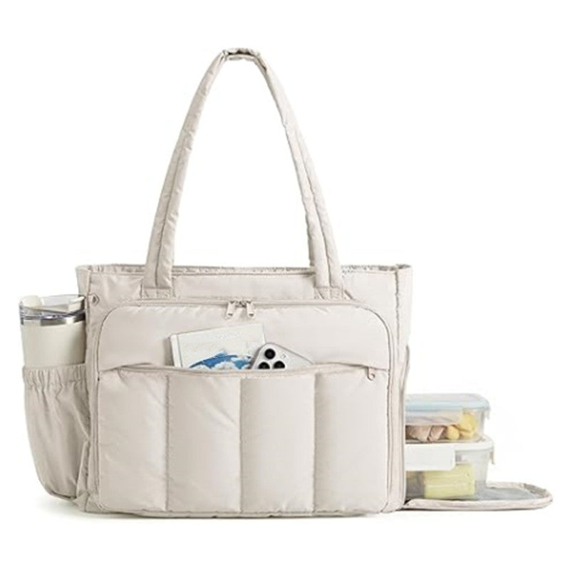Premium Insulated Lunch Tote with Laptop Compartment - Water-Resistant