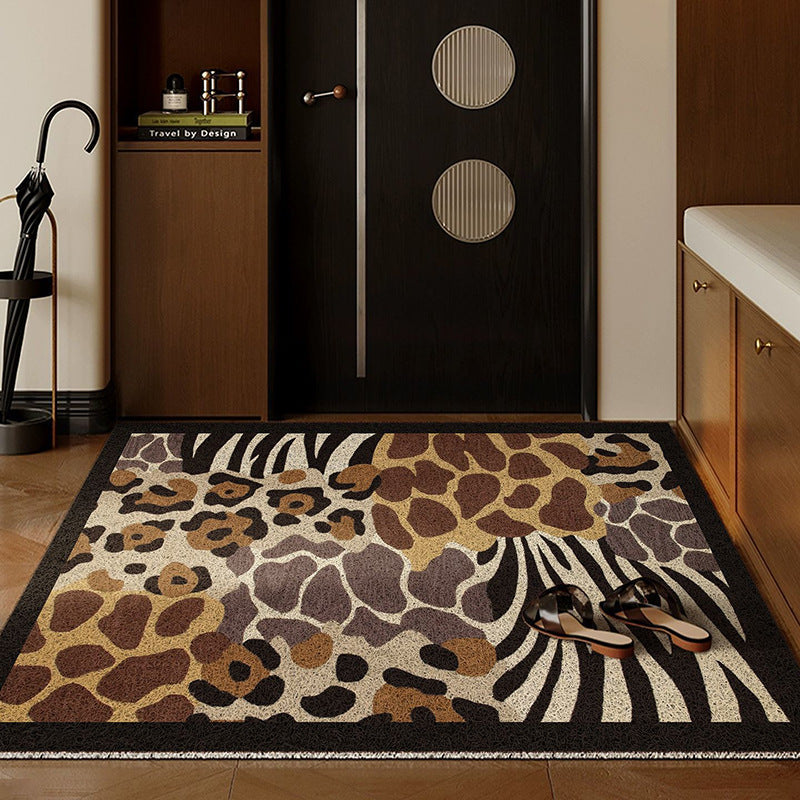 Wild Prints Entryway Floor Mat with Animal Patterns