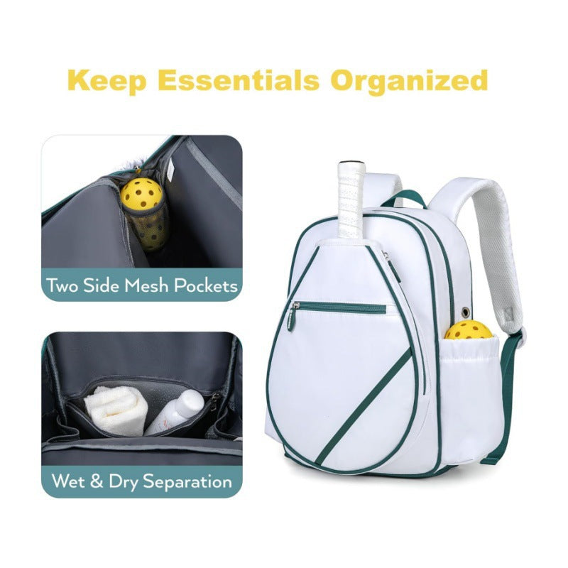 Active Athlete Multi-Compartment Sports Backpack with Shoe Storage