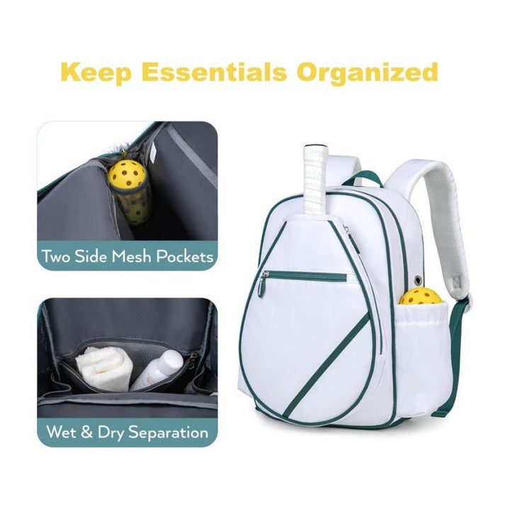 Active Athlete Multi-Compartment Sports Backpack with Shoe Storage