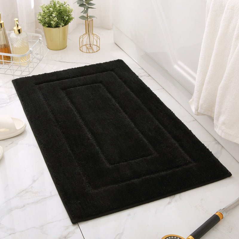 Premium Microfiber Bath Mat with Non-Slip Base