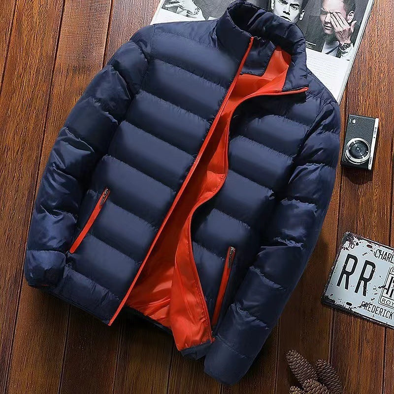Reinhold | Mens Down Jacket with Contrast Lining — Puffer Jacket in 9 Color Variants M–3XL | Westmere