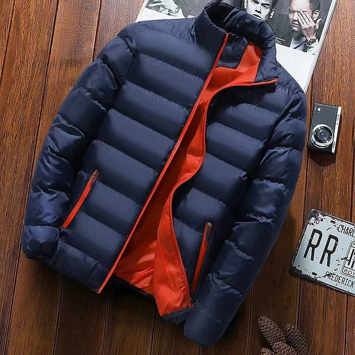 Reinhold | Mens Down Jacket with Contrast Lining — Puffer Jacket in 9 Color Variants M–3XL | Westmere