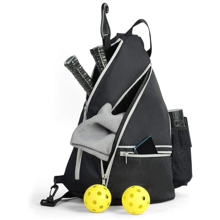 Active Athlete Sling Backpack - Water-Resistant Sports Bag