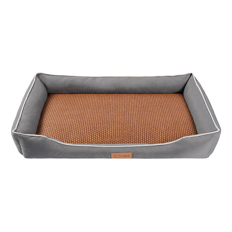 Premium Waterproof Comfort Pet Bed with Removable Cover
