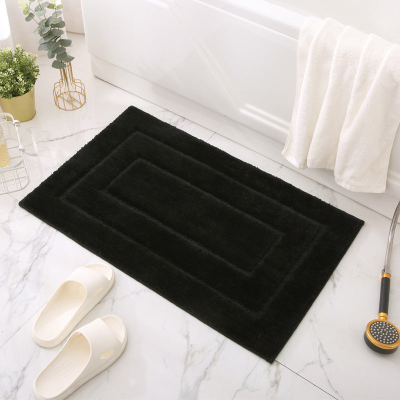 Premium Microfiber Bath Mat with Non-Slip Base