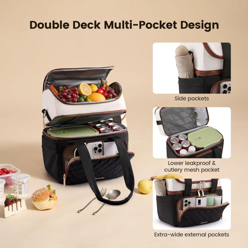 Premium Insulated Meal Backpack with Multiple Storage Compartments
