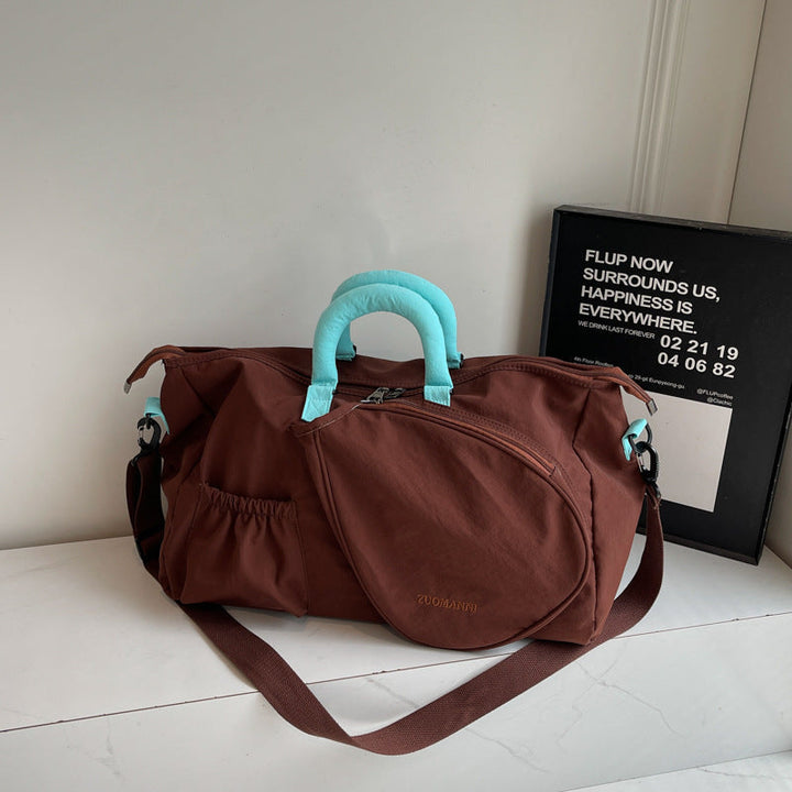 Active Lifestyle Travel Duffel Bag - Water-Resistant with Padded Handles