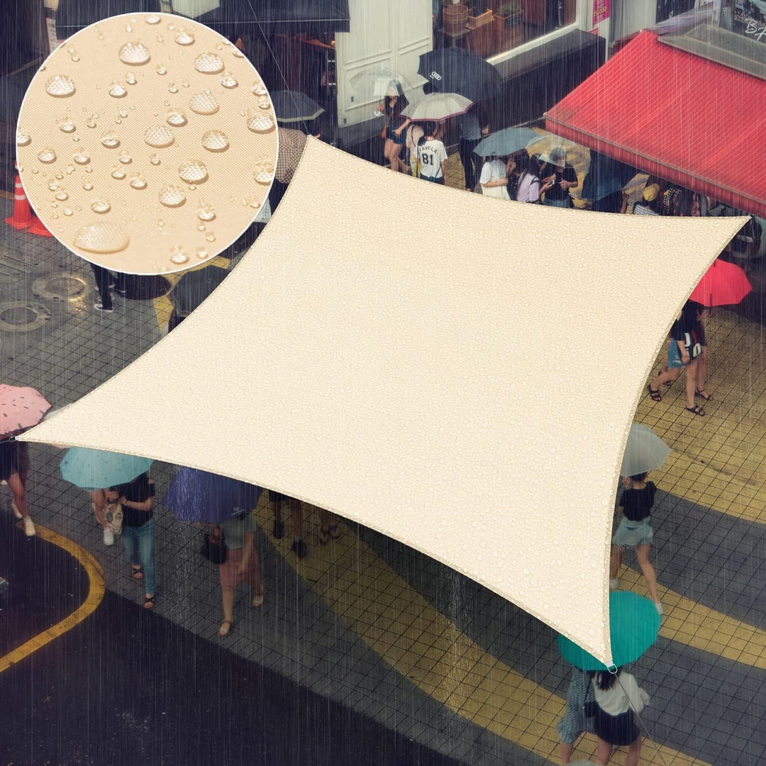 Rectangular Sun Sail Waterproof | Water-Resistant Outdoor Fabric | UV Protection | SkyCover