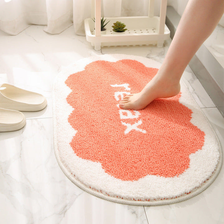 Cloud Relax Plush Bath Mat - Soft Non-Slip Bathroom Rug