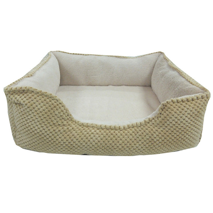 Cozy Nest Pet Bed - Plush Comfort for Dogs and Cats