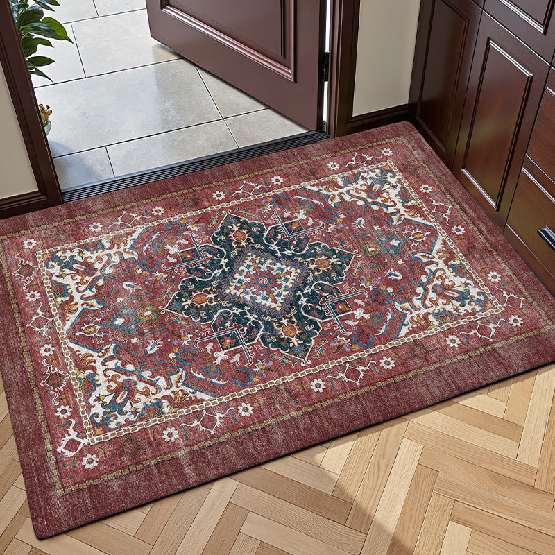 Classic Persian-Inspired Floor Rug for Living Rooms and Bedrooms