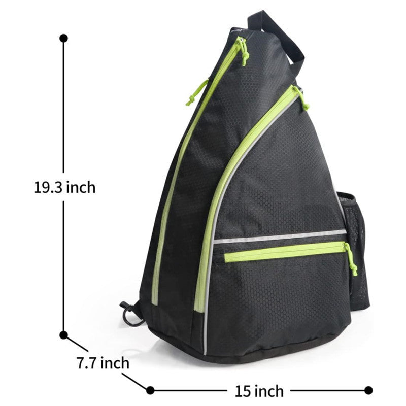 Active Athlete Sling Backpack - Water-Resistant Sports Bag
