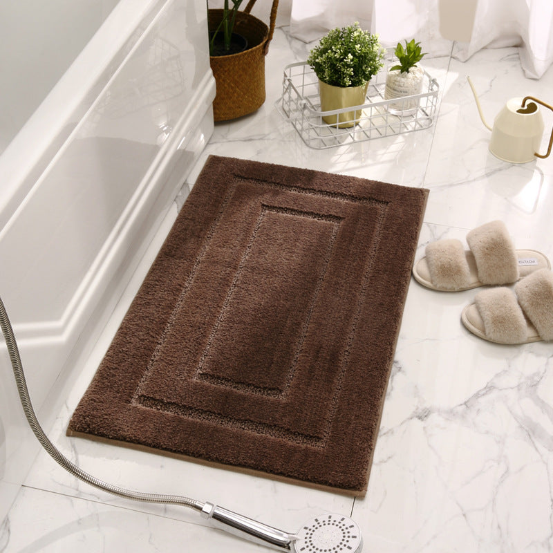 Premium Microfiber Bath Mat with Non-Slip Base