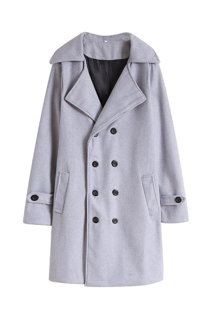 Waldemar | Mens Tailored Double-Breasted Coat — Slim Winter Coat in 4 Colors S–3XL | Westmere